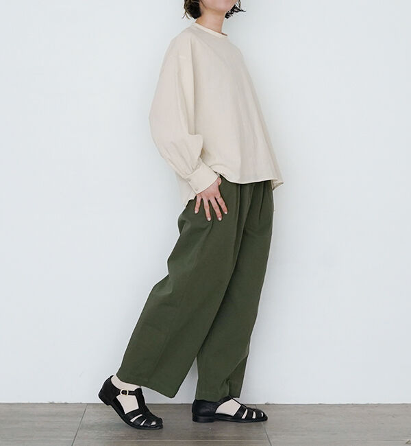 オオカミとフクロウ「フクロウと晴れた日の午後に&ldquo;ブラウス&rdquo;」|シャツ・ブラウス|