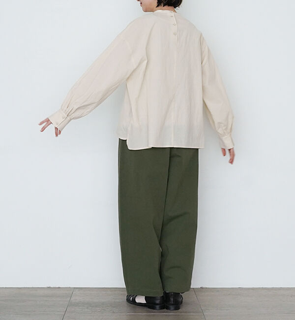 オオカミとフクロウ「フクロウと晴れた日の午後に&ldquo;ブラウス&rdquo;」|シャツ・ブラウス|