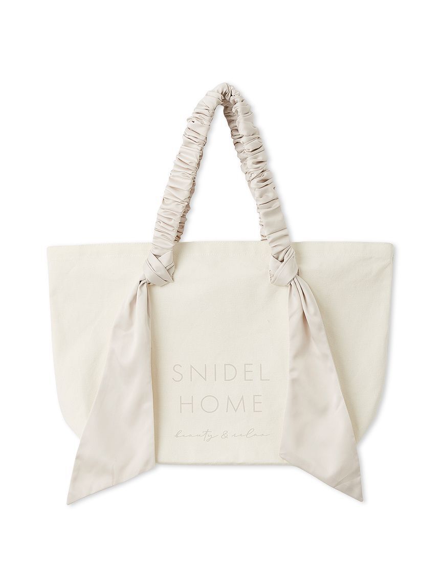 SNIDEL HOME「オーガニックキャンバストート -BIG-」|トートバッグ|BEG