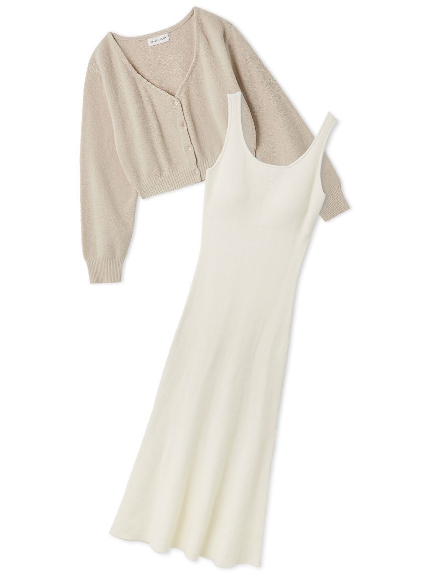 SNIDEL HOME「カーディガン&times;ワンピースセット」|ルームウェア|