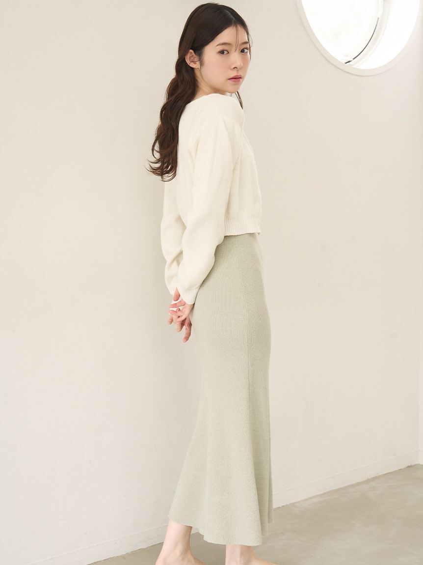 SNIDEL HOME「カーディガン&times;ワンピースセット」|ルームウェア|