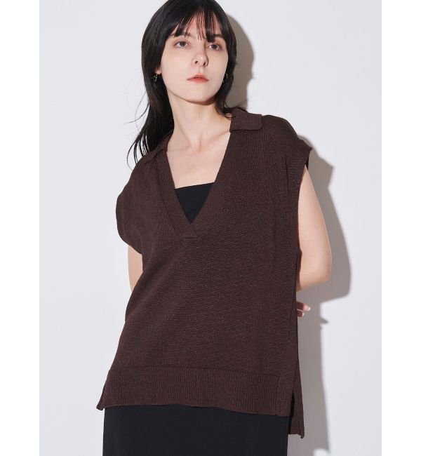 ELENDEEK「SKIPPER KNIT VEST」|ニット・セーター|