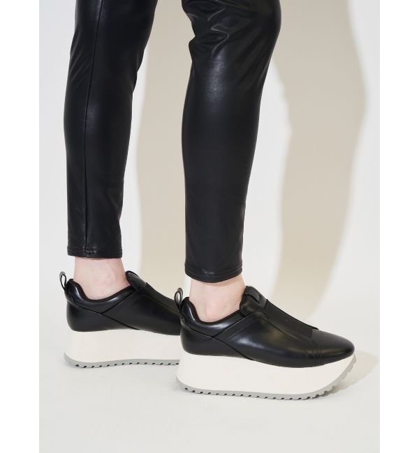 ELENDEEK「SLIP-ON SNEAKER」|スニーカー|ブラック