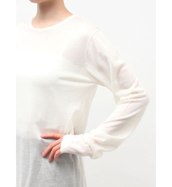 ELENDEEK「WOOL SHEER LONG-T KT」|ニット・セーター|
