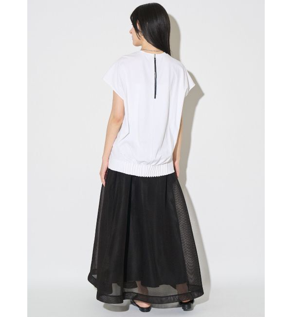 ELENDEEK「TUCK HEM LOOSE CS」|Tシャツ・カットソー|