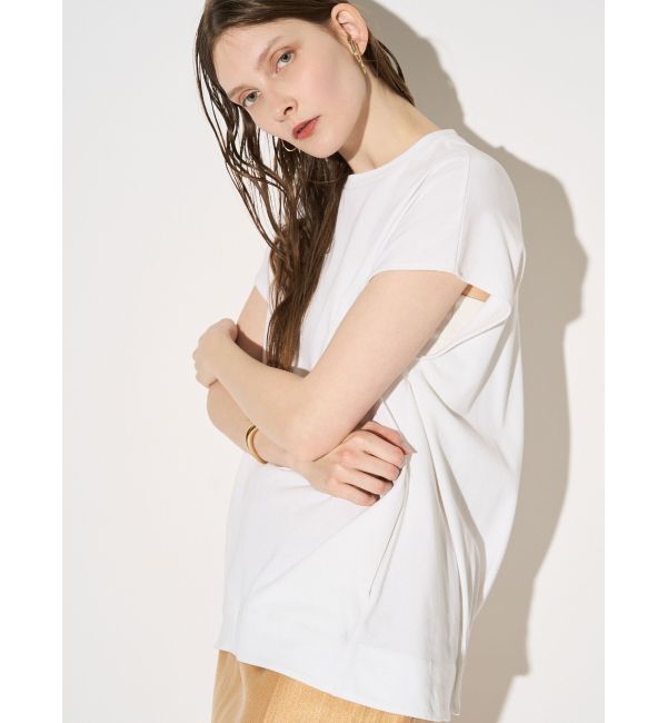 ELENDEEK「TUCK HEM LOOSE CS」|Tシャツ・カットソー|