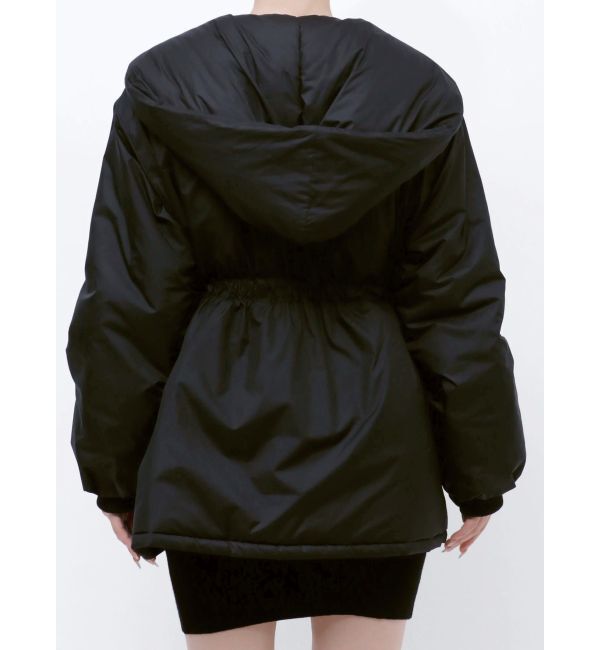 RESEXXY「サイドストリングパファーモッズコート」|ダウン|