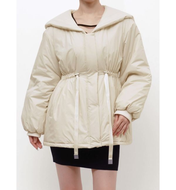 RESEXXY「サイドストリングパファーモッズコート」|ダウン|