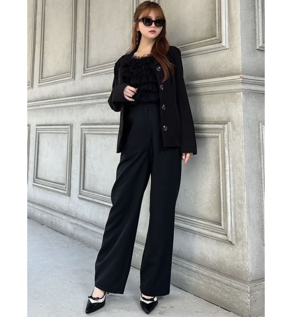 RESEXXY「ペプラムテーラードジャケット」|テーラードジャケット|