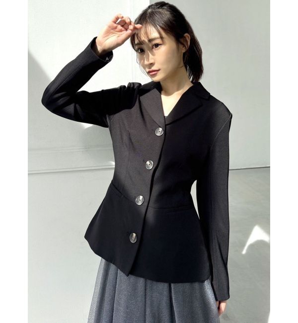 RESEXXY「ペプラムテーラードジャケット」|テーラードジャケット|