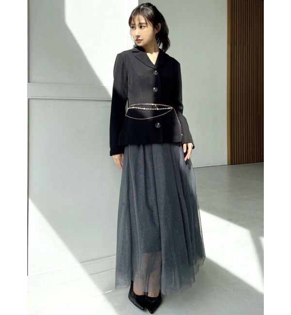 RESEXXY「ペプラムテーラードジャケット」|テーラードジャケット|