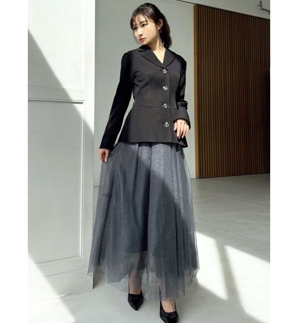 RESEXXY「ペプラムテーラードジャケット」|テーラードジャケット|