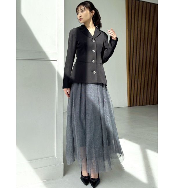 RESEXXY「ペプラムテーラードジャケット」|テーラードジャケット|