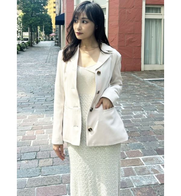 RESEXXY「ペプラムテーラードジャケット」|テーラードジャケット|