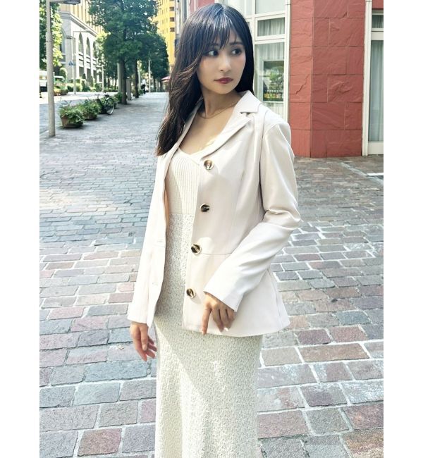 RESEXXY「ペプラムテーラードジャケット」|テーラードジャケット|