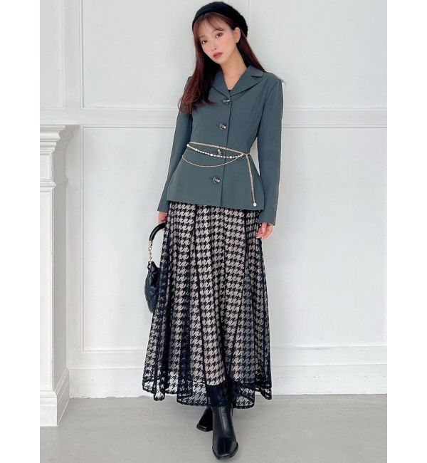 RESEXXY「ペプラムテーラードジャケット」|テーラードジャケット|