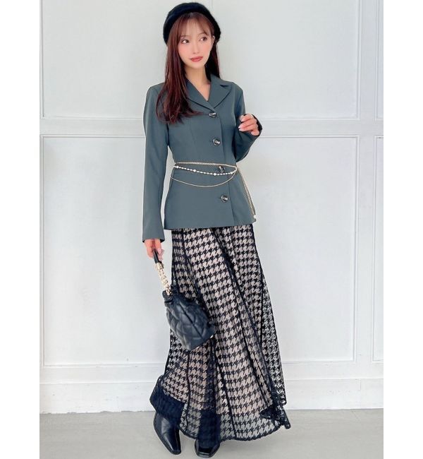 RESEXXY「ペプラムテーラードジャケット」|テーラードジャケット|