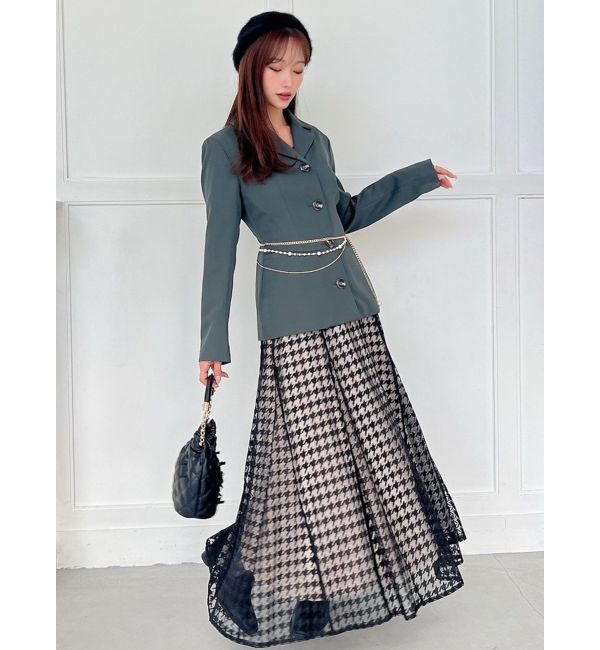 RESEXXY「ペプラムテーラードジャケット」|テーラードジャケット|