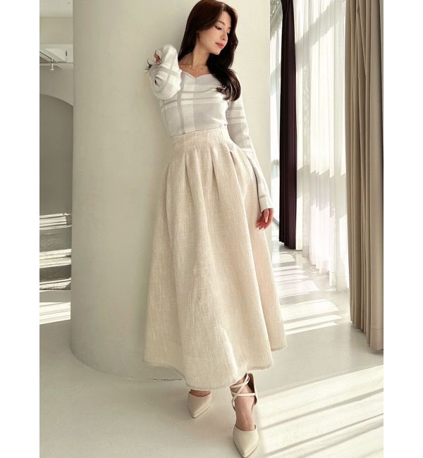 RESEXXY「ウエストタックツイードスカート」|スカート|