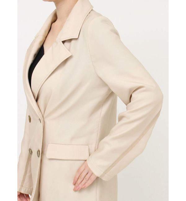 RESEXXY「シアーレイヤードジャケット」|テーラードジャケット|