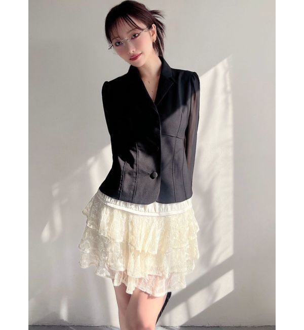 RESEXXY「フリルミニスカート」|スカート|