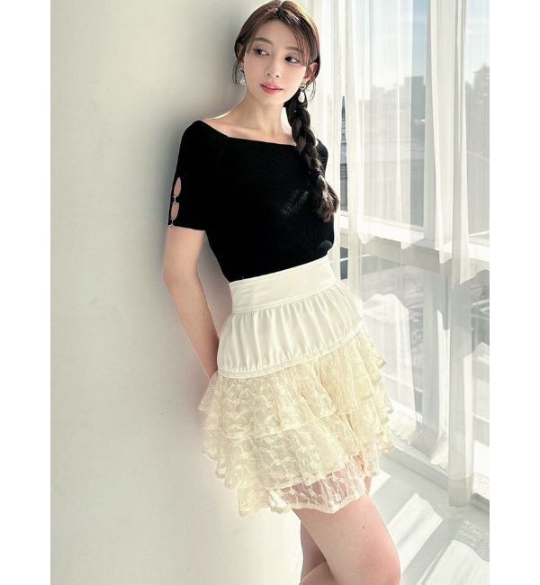 RESEXXY「フリルミニスカート」|スカート|