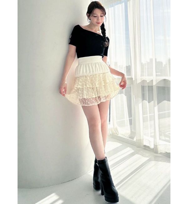 RESEXXY「フリルミニスカート」|スカート|