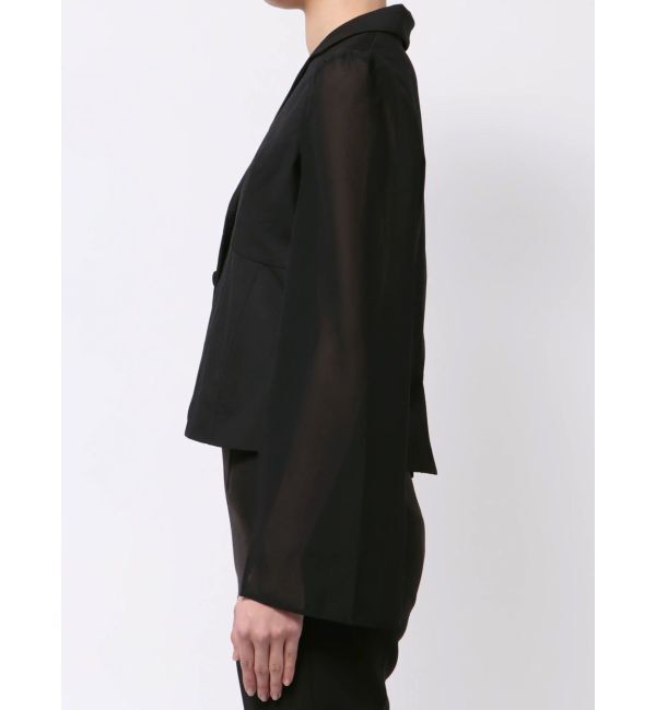 RESEXXY「シアースリーブコルセットジャケット」|テーラードジャケット|