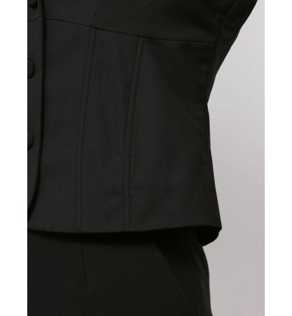 RESEXXY「シアースリーブコルセットジャケット」|テーラードジャケット|