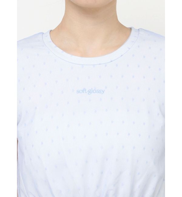 RESEXXY「ドットチュールレイヤードTシャツ」|Tシャツ・カットソー|