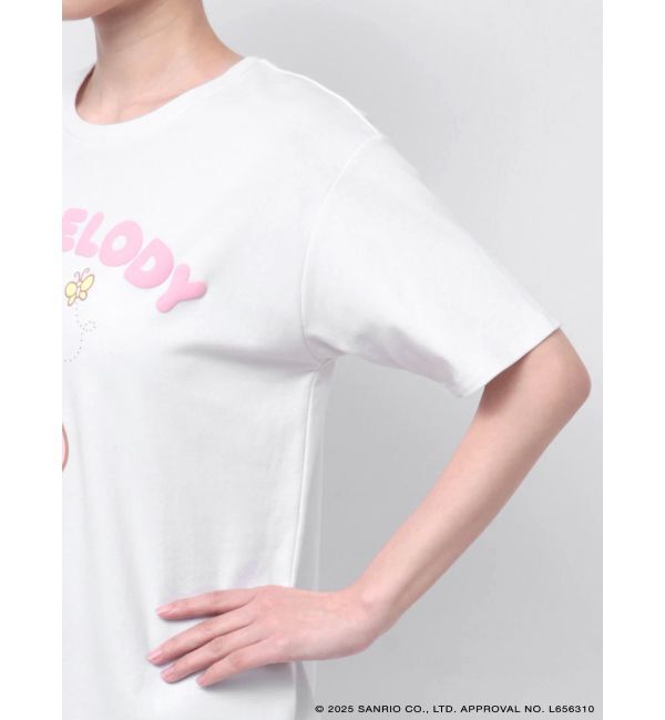 RESEXXY「【メロクロコラボ】リボンポイントビッグTシャツ」|Tシャツ・カットソー|