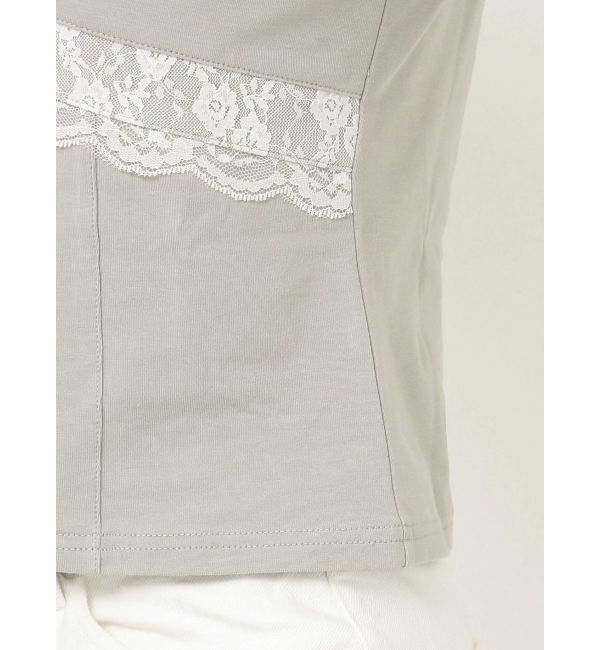 RESEXXY「レースドッキングTシャツ」|Tシャツ・カットソー|