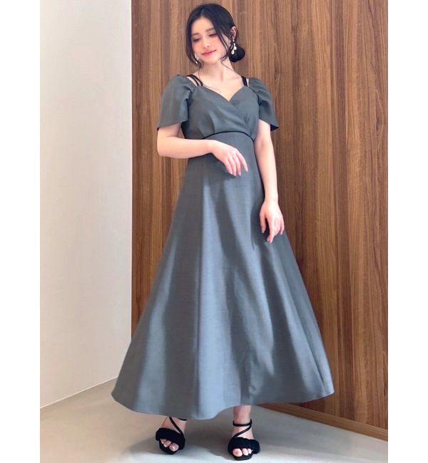 RESEXXY「ダブルストラップフレアワンピース」|ワンピース|