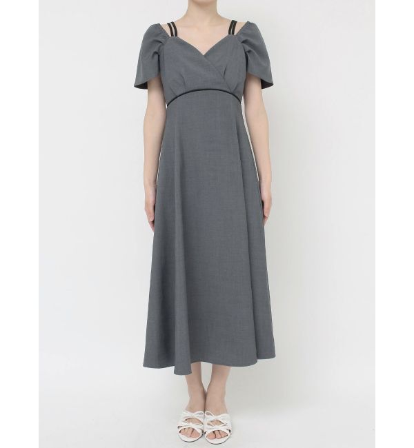 RESEXXY「ダブルストラップフレアワンピース」|ワンピース|