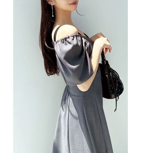 RESEXXY「ダブルストラップフレアワンピース」|ワンピース|