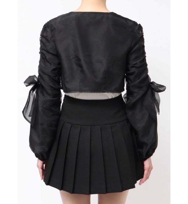 RESEXXY「ビッグリボンシアーブルゾン」|ブルゾン・スタジャン|