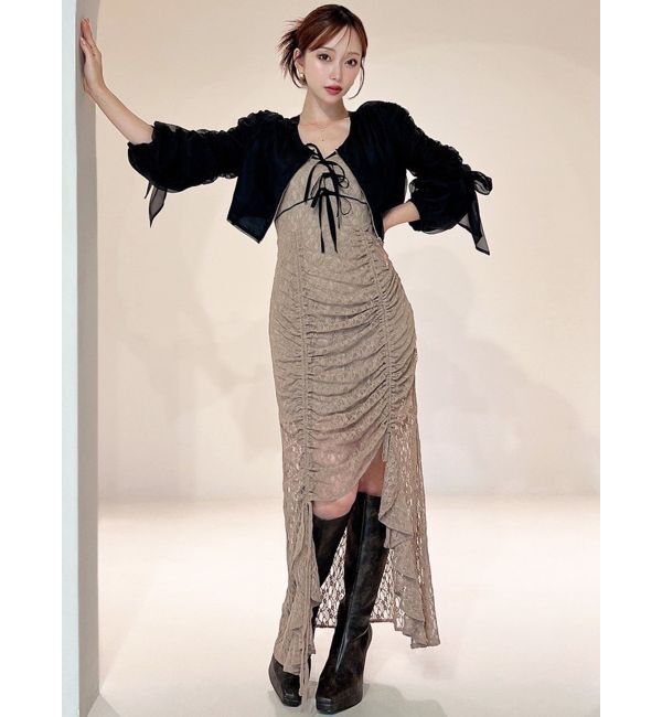 RESEXXY「ビッグリボンシアーブルゾン」|ブルゾン・スタジャン|