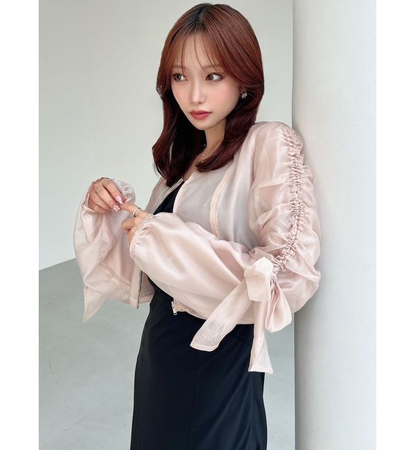 RESEXXY「ビッグリボンシアーブルゾン」|ブルゾン・スタジャン|