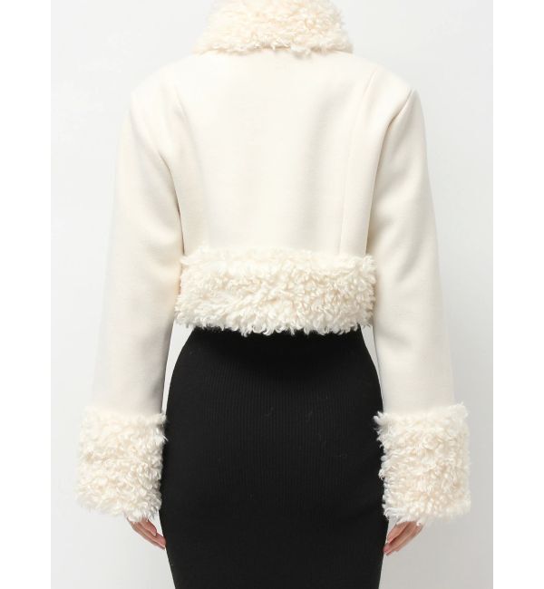 RESEXXY「ポイントフェイクファーブルゾン」|ブルゾン・スタジャン|