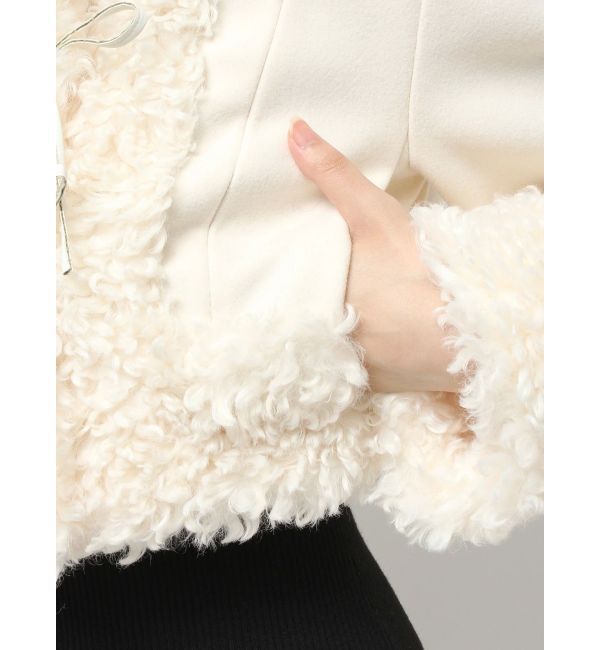 RESEXXY「ポイントフェイクファーブルゾン」|ブルゾン・スタジャン|