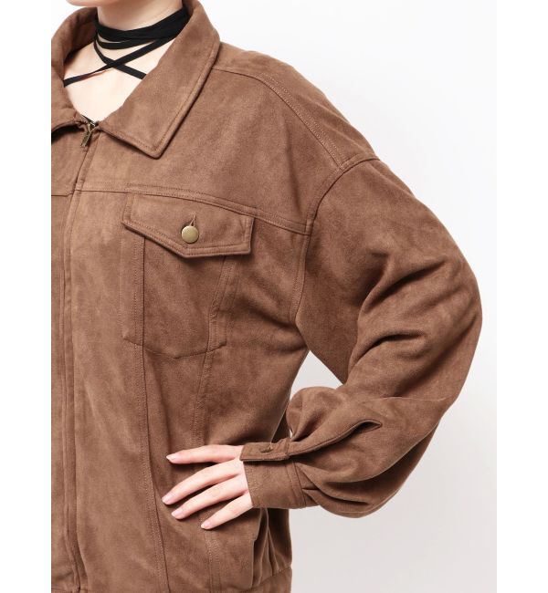 RESEXXY「ラウンドネスオーバーブルゾン【セットアップ着用可能】」|ブルゾン・スタジャン|