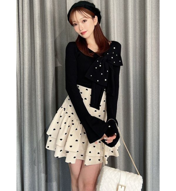 RESEXXY「ラッフルボリュームミニスカート」|スカート|