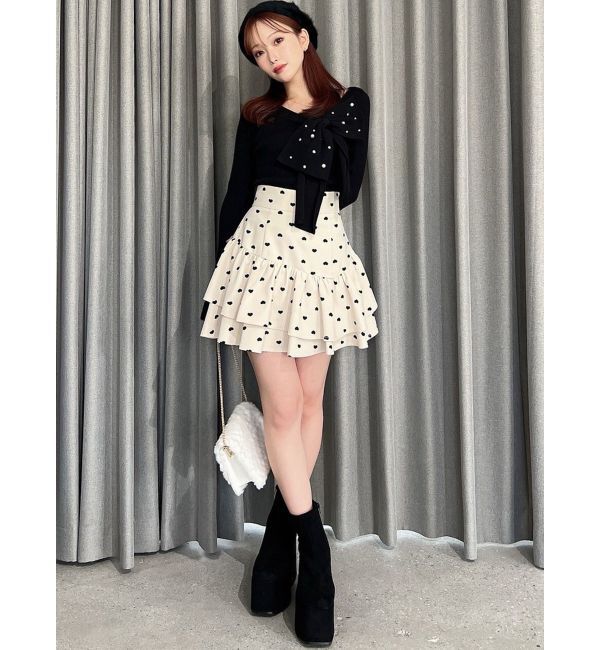 RESEXXY「ラッフルボリュームミニスカート」|スカート|