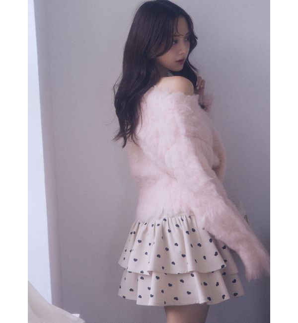 RESEXXY「ラッフルボリュームミニスカート」|スカート|