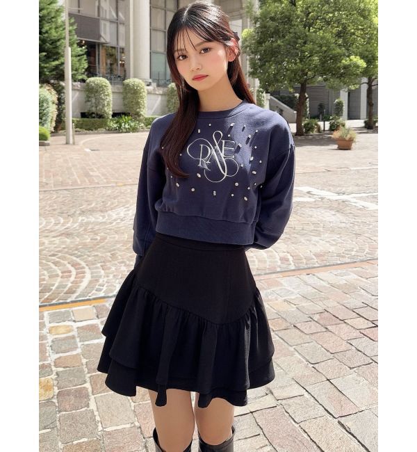 RESEXXY「ラッフルボリュームミニスカート」|スカート|