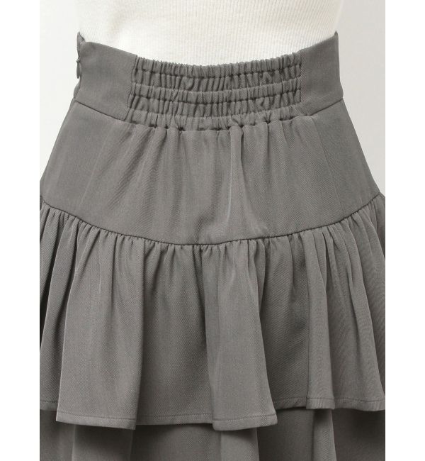 RESEXXY「ラッフルボリュームミニスカート」|スカート|