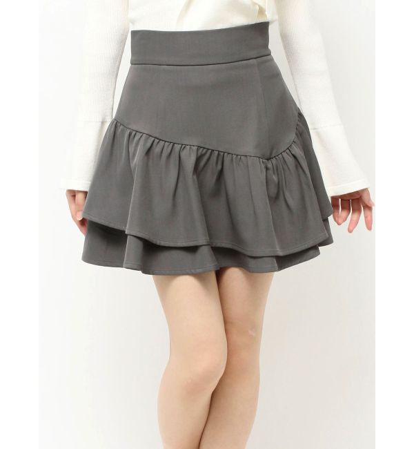 RESEXXY「ラッフルボリュームミニスカート」|スカート|