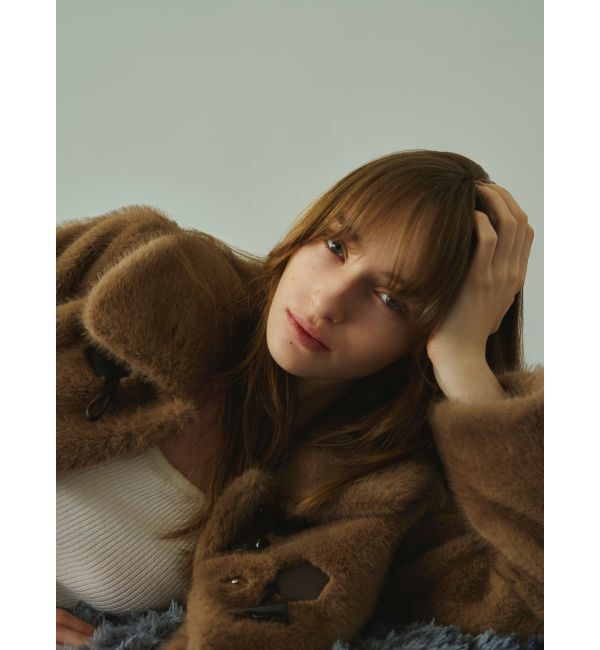 RESEXXY「フェイクファーダッフルブルゾン」|ブルゾン・スタジャン|