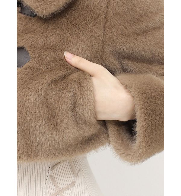 RESEXXY「フェイクファーダッフルブルゾン」|ブルゾン・スタジャン|