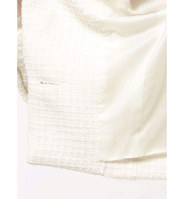 RESEXXY「ツイードクロップドジャケット【セットアップ着用可能】」|その他|